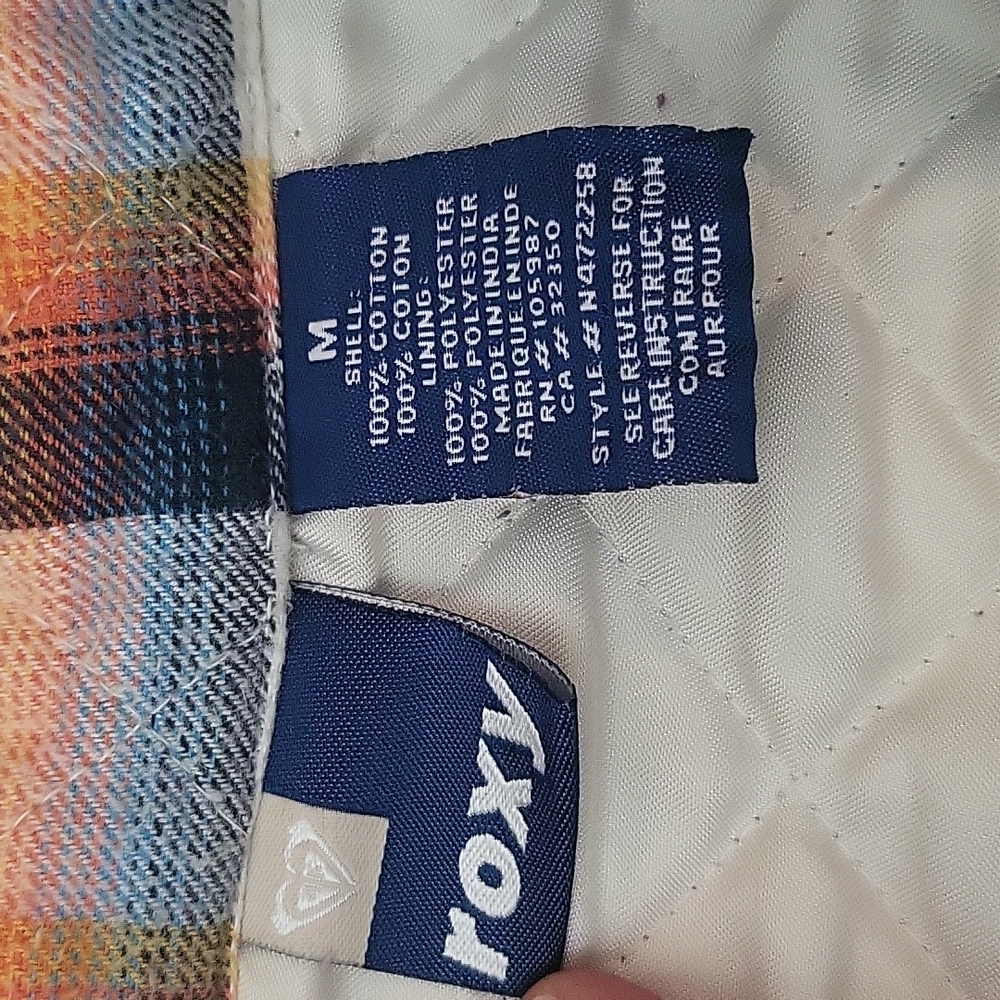 Vnt Roxy plaid jacket - Picture 4 of 7